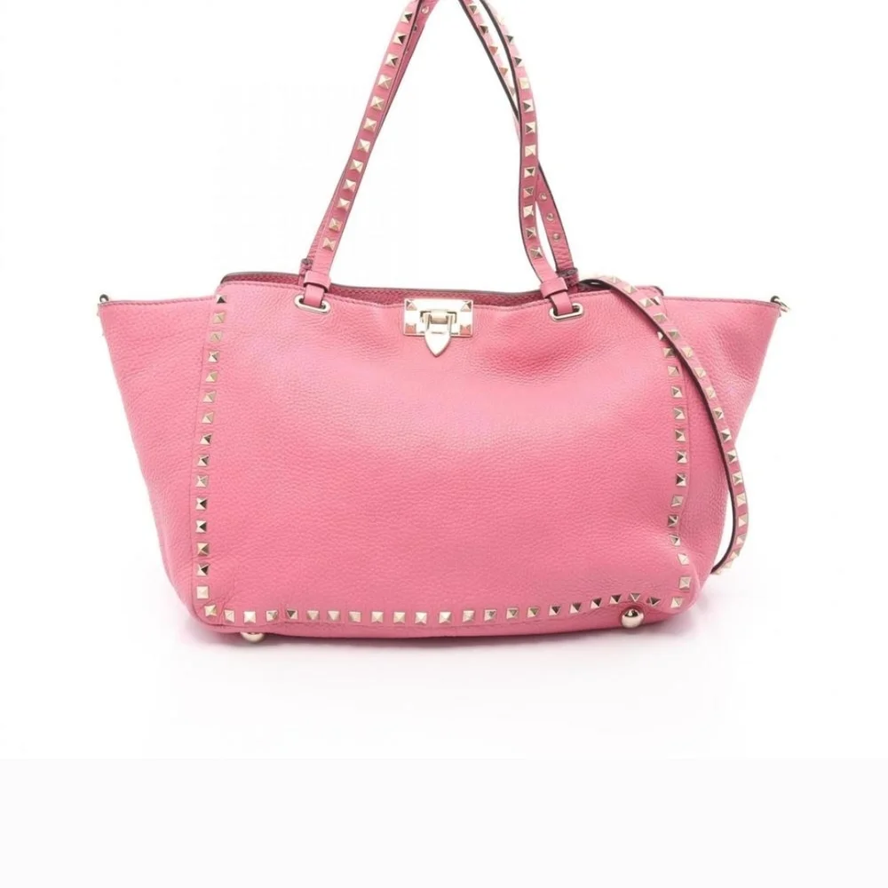 💯 Valentino Garavani Rockstud Tote - Picture 2 of 16